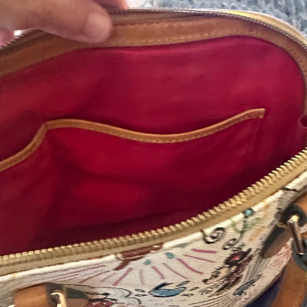 Dooney & Bourke Disneys Zip Zip Sketch Satchel! - Picture 9 of 11